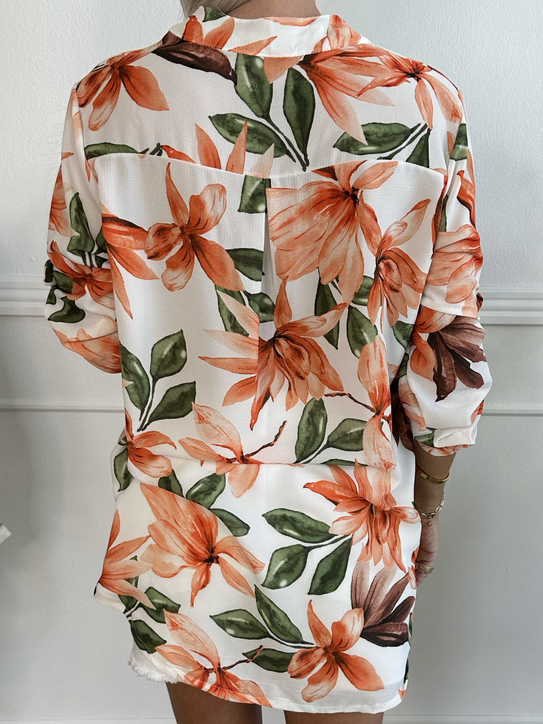 Vanesa Flower - Let og luftig tunika med blomsterprint